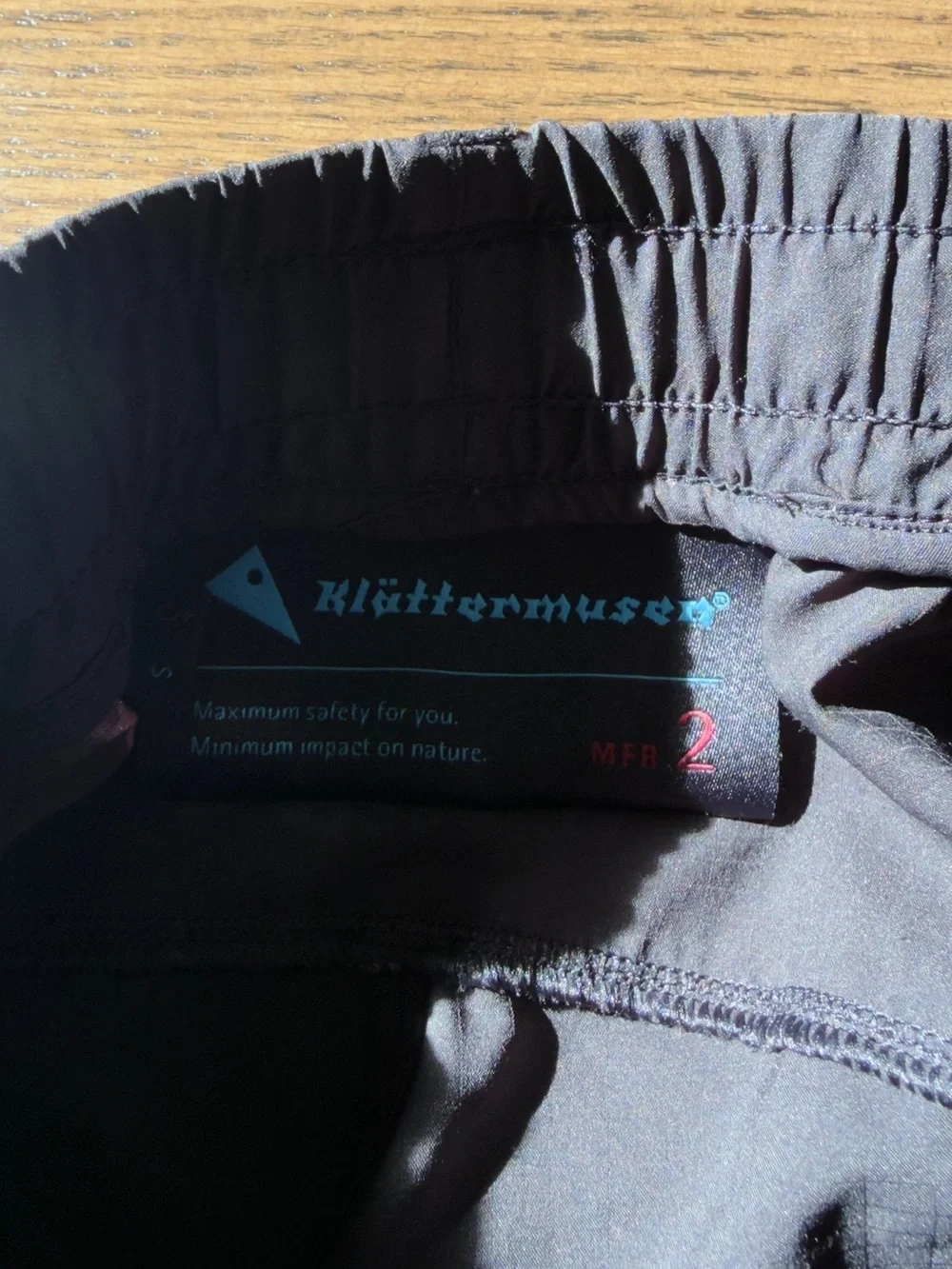 Klättermusen Bele Drawstring Shorts Black Size S